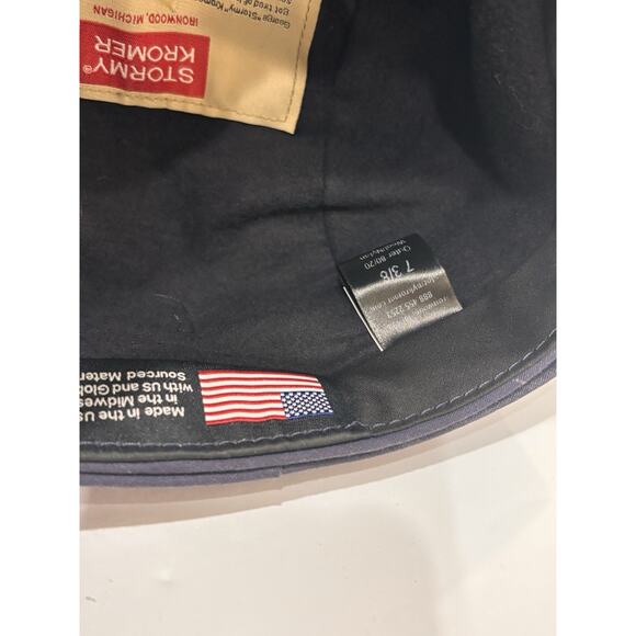 Stormy Kromer Hat Cap Purple Raspberry Wool Blend Size 7 3/8 - Picture 5 of 6